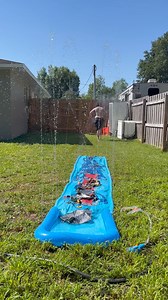 1.1M views · 11K reactions | Slip n Slide of Carnage pt 2 ( SPRING SPECIAL STYLE ) I am a professional stunt man | Super humman | Facebook