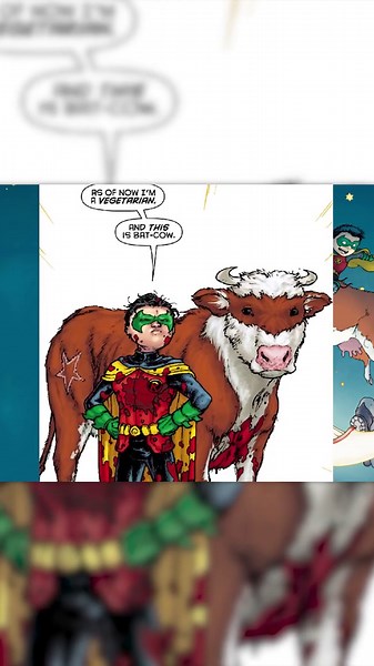 Batcow: How Batman Ended Up with a Cow in the Batcave!