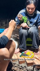 Lala cooks in the new outdoor kitchen! | Monkey LaLa