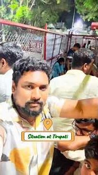 #minivlog ‼️#266 Tirupati current situation 😱 Queue la hours ah wait #shorts #tirupati #trending