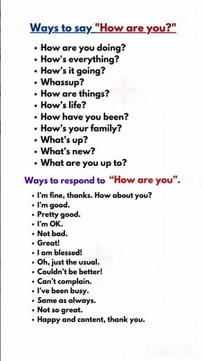other ways to say How are you? #shorts #english #spokenenglish #shortsfeed