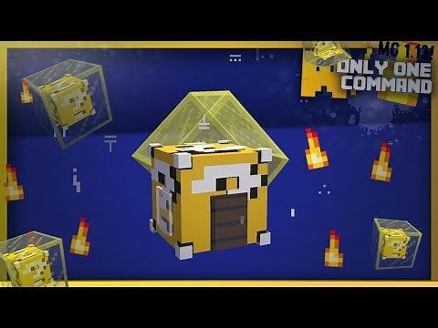 Minecraft - Lucky Blocks Mod with Only One Function (Minecraft 1.13)