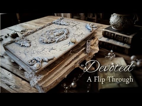 Love Letters and Lace: Devoted | An Heirloom Journal | sold thank you 💛