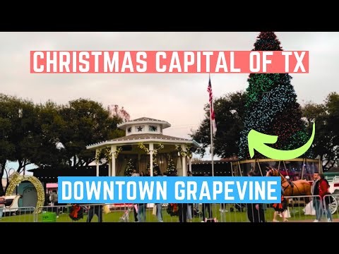 The Most Magical Christmas Town in Texas (Grapevine)