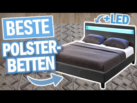 Beste LED POLSTERBETTEN 2026 | Top 3 Polsterbetten mit LED im Vergleich