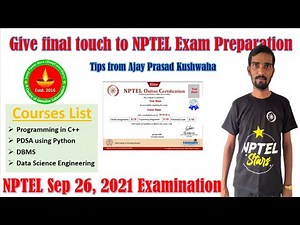 NPTEL Programming Data Structure and Algorithm Using Python Final Exam Complete Crack Guide 2 Days