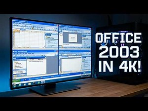 How to get Microsoft Office 2003! in 4K