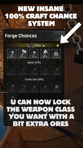 NEW 100% CRAFTING SYSTEM IN THE FORGE #roblox #theforge #gaming #theforgeroblox #robloxfyp #gaming