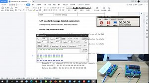DC 24V 8CH DI-DO CAN Fieldbus Relay Module RS485 Modbus RTU PLC IO Expanding Board NPN Digital Input CAN Controller (24V NPN no Shell, 1)