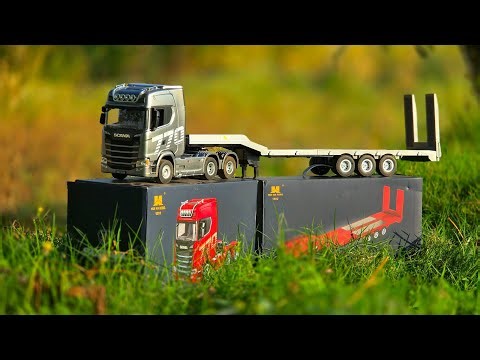 Unboxing Scania Truck Remote Control - Huina 1501 - Truck Scania RC - Huina 1501-Huina 1502