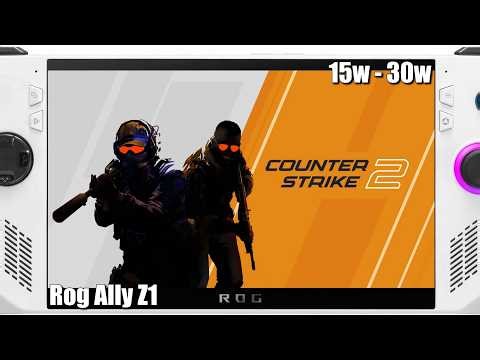 Counter Strike 2 | Rog Ally Z1 | Performance Test 2026 | Settings!