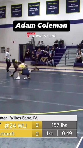Adam Coleman Leads Delaware Valley to Wrestling Victory