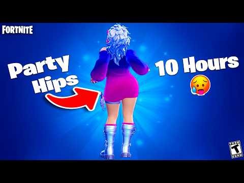 Fortnite Dasha Skin Party Hips 10 Hour Version! Thicc 🍑😘 Hot New Big Gyat Girl 😍 Try Not To🍆💦😜 4K