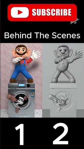 Someone is stuck in the washing machine! 😂 _ (Animation Meme) #shorts