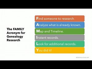 Climbing Your Branch of the FamilySearch Family Tree