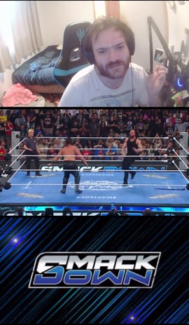 drew attacks jacob fatu #wwe #nz #fyp #smacckdown