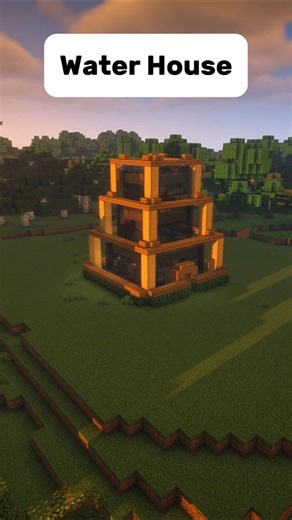 Minecraft Tutorial | Water House | #fabermc