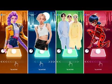 KPop Demon Hunters vs BTS vs Rose Bruno Mars Apt vs Ladybug Miraculous