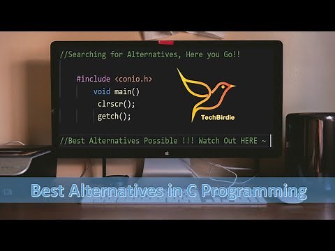 Best Alternative for Conio.h Header File || C Programming || Replacement of header file