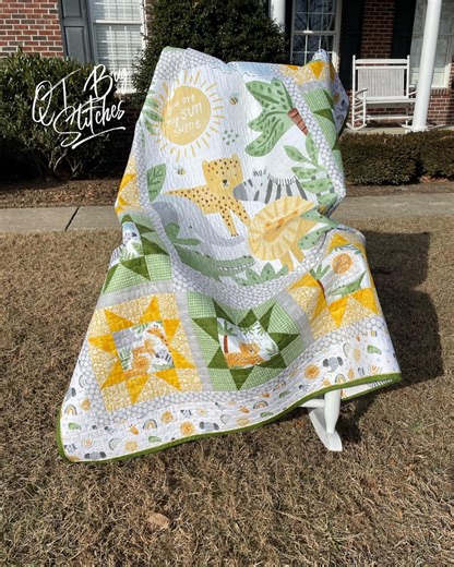 Sunny Safari Patchwork Quilt, Handmade Happy Colorful Whimsical Bedding, Zebras,lions,giraffes,alligators,leopards - Etsy