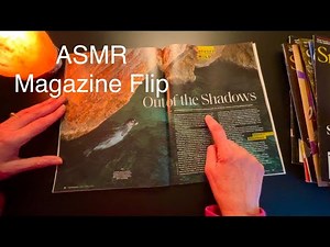 Soft-Spoken ASMR | Flipping Through Smithsonian Magazine & Gentle Commentary