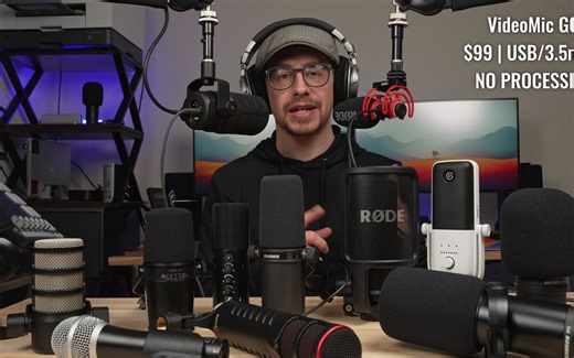 Rode PodMic USB Review with Comparisons - MV7, SM7B, Profile, XDM100