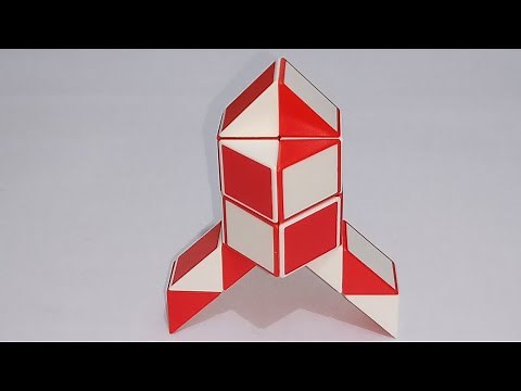 Make a Rocket with Snake puzzle 24 pieces