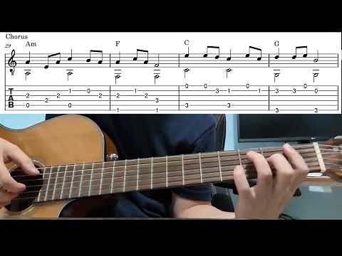 The Spectre (Alan Walker) - Easy Fingerstyle Guitar Playthrough Tutorial Lesson With Tabs