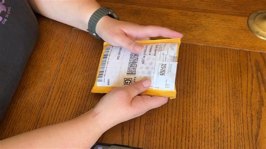 Back in August I sent my surge Tifa back to wizards replacement services, since she came out of the pack with a dent on her(pictures of the original in the comments). It’s been almost 10 weeks of waiting(due to a huge amount of damaged products they are dealing with), and it finally arrived!!! Wizards was super helpful and nice in their emails, and told me they were sending me a gift as compensation for my troubles. I was super excited to get her back since she was the last surge foil I needed f