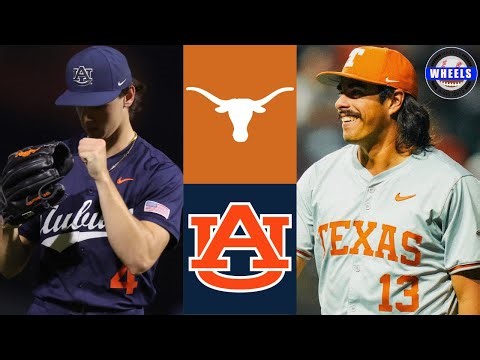 #2 Texas vs #5 Auburn (CRAZY!) | Game 1 | 2026 College Baseball Highlights