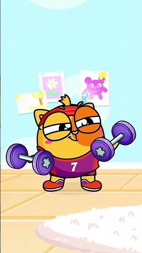 Let's Be Athletes – Eat Healthy and Win! 🏃💪😊Fluffy Friends: Kids Song Show🎵