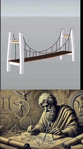 How to build a strong bridge #geometry#maths#physics