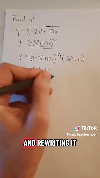 AP Calculus: Tricky Chain Rule Derivative Practice Problem