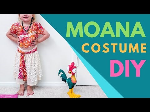 DIY MOANA Costume for Kids | Sewing Tutorial