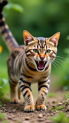 Real Cat Meowing Sound 🐈 | Billi Ki Awaaz Meow Meow | Mouse Scaring Cat Sounds