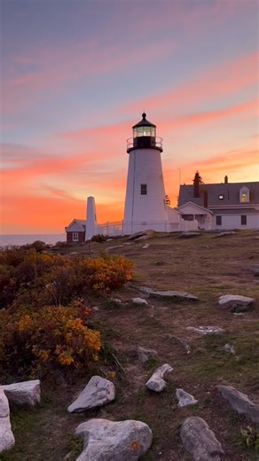 1.6K views · 3.4K reactions | Beautiful sunset at Pemaquid Point Lighthouse just now! #Maine | Benjamin Williamson Photography | Facebook