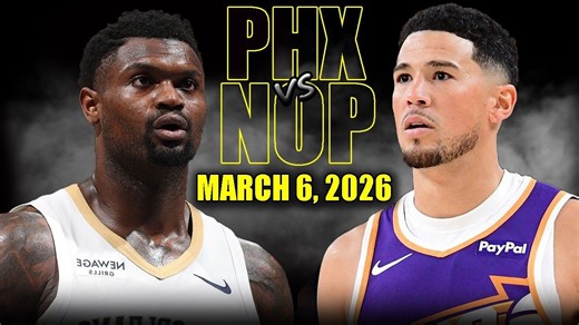 Phoenix Suns vs New Orleans Pelicans Full Game Highlights – March 6, 2026 | NBA Season