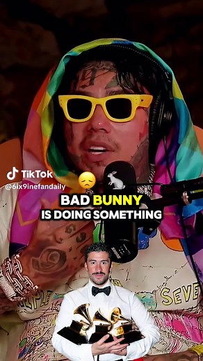 6ix9ine Discusses Bad Bunny at Super Bowl Halftime Show