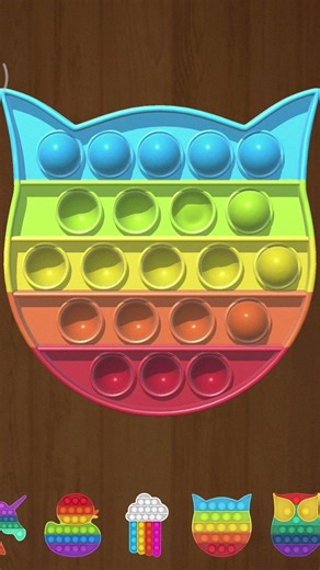 Interesting popit song 08 #popit #games #satisfyin #shorts