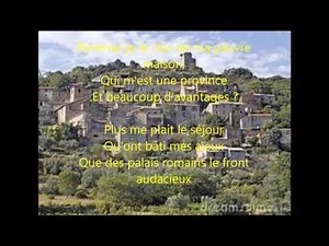 chanson : Ulysse de Ridan (Lyrics)