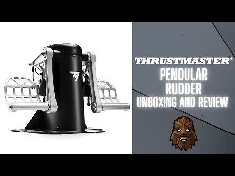 Thrustmaster Pendular Rudder Pedals - Unboxing and Review!