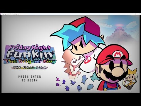 FNF Paper mario origami king, the last fold, demo