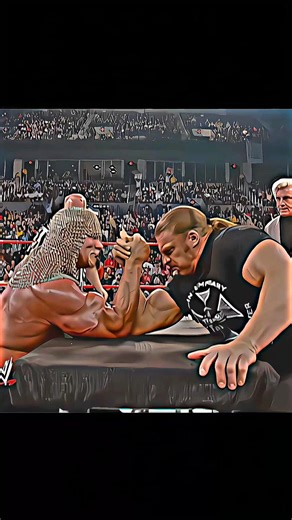The Moment When Scott Steiner Pranked Triple H In Arm Wrestling 💯🔥🥵☠️