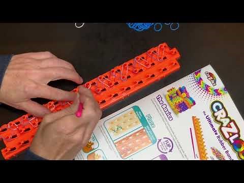 Cra-Z-Loom 4th of July Bracelet Tutorial