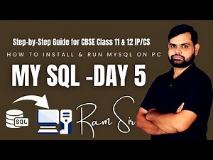 How to Install & Run MySQL on PC | Step-by-Step Guide for CBSE Class 11 & 12 IP/CS | Day 5