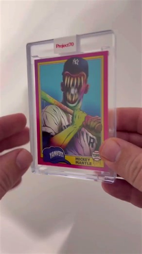 Topps - project 70 Mickey Mantle by Alex Pardee