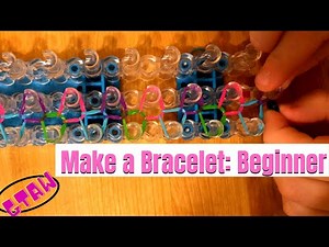 Rainbow Loom: How to Make a Rainbow Loom Bracelet [Beginner]
