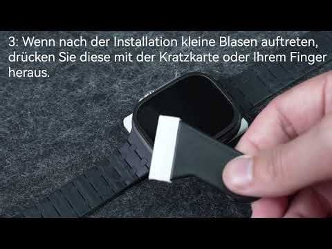 Apple Watch 49mm Screen Protector Installation Video
