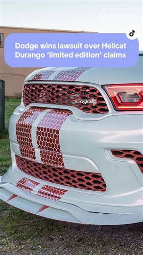 Dodge Wins Lawsuit Over Hellcat Durango Limited Production