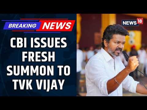 CBI Summons Actor Turned Politician Vijay, Karur MLA In Karur Stampede Probe; Fresh Notice Issued